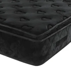 Matelas 160 X 200 Cm Ressorts Ensachés Surmatelas Intégré ép.28cm - BLACK DREAM De DREAMEA PLAY -Sominova Soldes Boutique matelas 140674 1