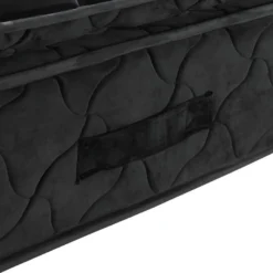 Matelas 160 X 200 Cm Ressorts Ensachés Surmatelas Intégré ép.28cm - BLACK DREAM De DREAMEA PLAY -Sominova Soldes Boutique matelas 140675 1