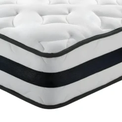 Matelas Naturel 160 X 200 Cm Ressorts Ensachés 5 Zones ép.24cm - AGATHE De NATUREA -Sominova Soldes Boutique matelas 140699