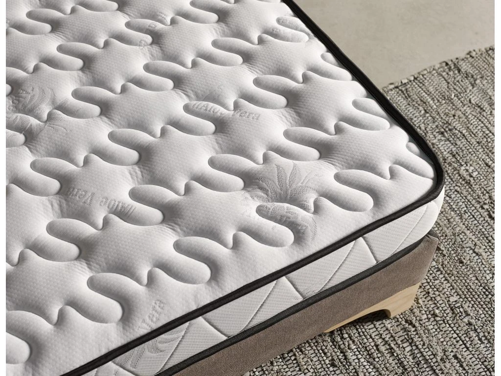 Matelas Mousse Mémoire Luxe Aloe Vera 150x190 Hauteur 16cm±2 6 Matelas Mousse Mémoire Luxe Aloe Vera 150x190 Hauteur 16cm±2 – Image 4