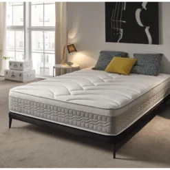 Matelas Visco Luxury Elite Silver 200x200 Hauteur 21cm ±2 -Sominova Soldes Boutique matelas 14372895