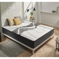 Matelas à Ressorts Ensachés 90x200 Avec ViscoGraphène Hauteur 29 Cm +/-2 Antibactérien. -Sominova Soldes Boutique matelas 14373457