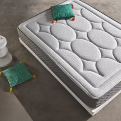 Matelas 135x190 Viscoélastique Palazzo Graphene 28 Cm +/-2 Fermeté Moyenne-élevée. 9 Matelas 135x190 Viscoélastique Palazzo Graphene 28 Cm +/-2 Fermeté Moyenne-élevée. -Sominova Soldes Boutique matelas 14374425