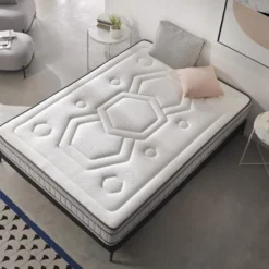 Matelas à Ressorts Ensachés à Mémoire Double Face 180x200 Hauteur 30 Cm +/-2. -Sominova Soldes Boutique matelas 14374495