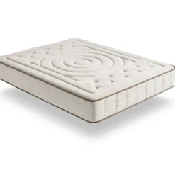 Matelas 135 X 190 Visco Cachemire Impérial Fibres Naturelles Hauteur 26 Cm ±2