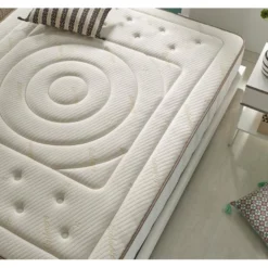 Matelas 135 X 190 Visco Cachemire Impérial Fibres Naturelles Hauteur 26 Cm ±2 -Sominova Soldes Boutique matelas 14374665