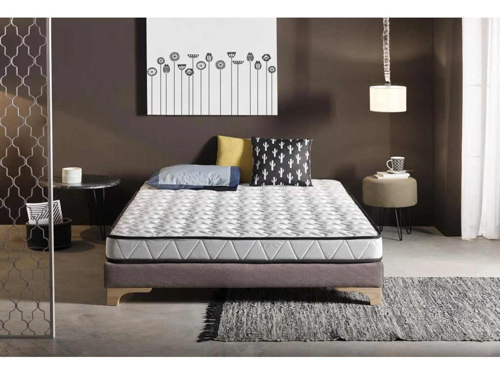 Matelas Mousse Mémoire Luxe Aloe Vera 200x200 Hauteur 16cm±2 4 Matelas Mousse Mémoire Luxe Aloe Vera 200x200 Hauteur 16cm±2 – Image 2