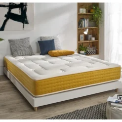Matelas Visco 150x190 Luxury Elite Gold H30 Fermeté Moyenne - Haute -Sominova Soldes Boutique matelas 14375475