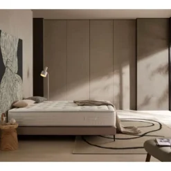 Matelas à Ressorts Ensachés Visco Fait Main VIP Nature 180x200 Hauteur 30 +/- 1 Cm - Fermeté Moyenne - Haute -Sominova Soldes Boutique matelas 14375535