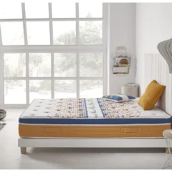 Matelas Viscoélastique Luxe Sport Tech 150x190 Hauteur 20cm +/-2 Visco De 3cm 7 Matelas Viscoélastique Luxe Sport Tech 150x190 Hauteur 20cm +/-2 Visco De 3cm -Sominova Soldes Boutique matelas 14376079