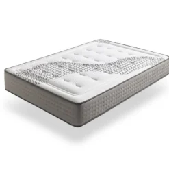 Matelas Brooklyn Paradise Viscoélastique 135X190 Hauteur 24cm ±2 Anti-acariens Respirant.