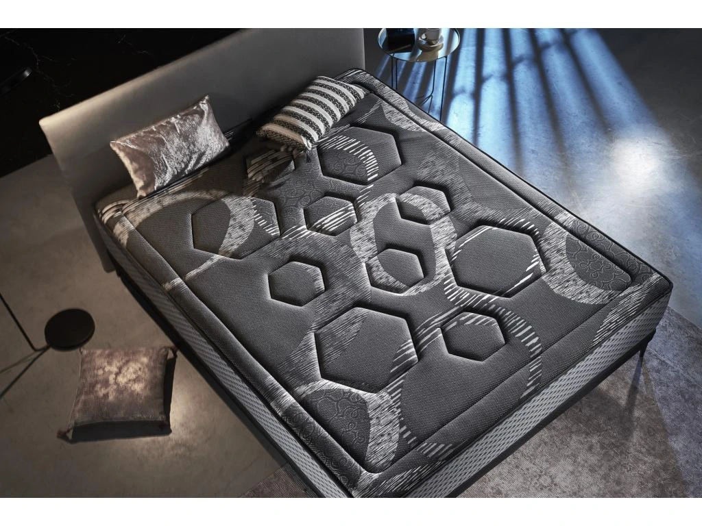Matelas à Ressorts Ensachés 200x200 Graphene Night Comfort Hauteur 30+/-2. 5 Matelas à Ressorts Ensachés 200x200 Graphene Night Comfort Hauteur 30+/-2. – Image 3
