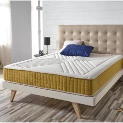 Matelas Viscoélastique Luxe Or 150x190 Hauteur 21cm ±2 -Sominova Soldes Boutique matelas 14377589