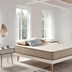 Matelas Visco Luxe ECO Tencel Ignifuge 135x190 20cm ±2 -Sominova Soldes Boutique matelas 14377653