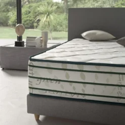 Matelas Ressorts Ensachés 180x200cm Vert Natura Hauteur 29cm +/-2. -Sominova Soldes Boutique matelas 14378339