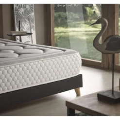 Matelas 150x190 Viscoélastique Natur Graphene 28 Cm +/-2 Fermeté Moyenne-élevée. -Sominova Soldes Boutique matelas 14379513