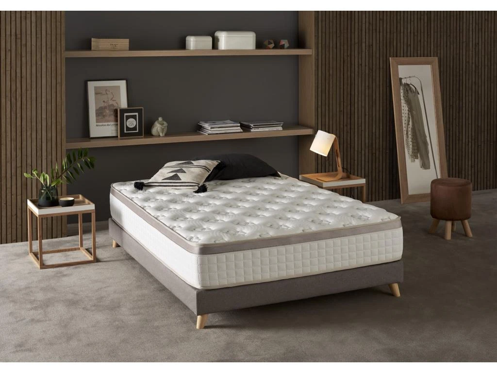 Matelas à Mémoire De Forme Top Relax 135x190cm Hauteur 23cm +/-2. 4 Matelas à Mémoire De Forme Top Relax 135x190cm Hauteur 23cm +/-2. – Image 2