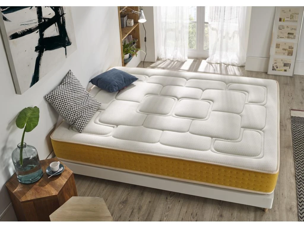 Matelas Viscoélastique Elite Gold H21 135x190 Hauteur 21cm ±2 5 Matelas Viscoélastique Elite Gold H21 135x190 Hauteur 21cm ±2 – Image 3