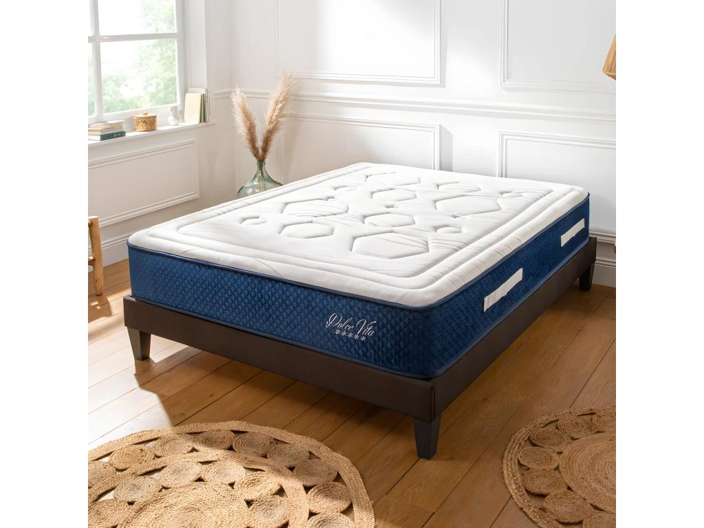 Matelas Dolce Vita Ressorts Ensachés Accueil Mémoire De Forme Ferme - 28cm - 200 X 200 Cm 4 Matelas Dolce Vita Ressorts Ensachés Accueil Mémoire De Forme Ferme - 28cm - 200 X 200 Cm – Image 2
