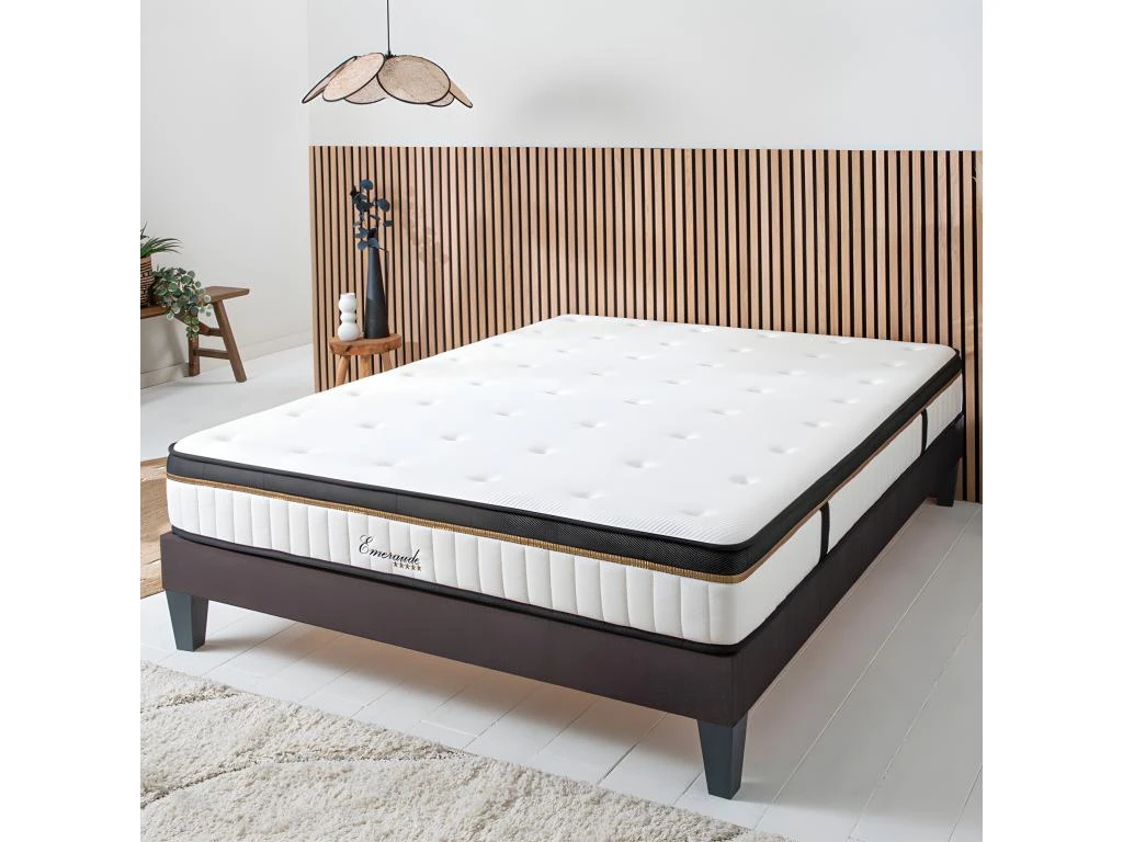Matelas Emeraude Mousse Accueil Mémoire De Forme Moelleux - 24 Cm - 140 X 200 Cm 4 Matelas Emeraude Mousse Accueil Mémoire De Forme Moelleux - 24 Cm - 140 X 200 Cm – Image 2