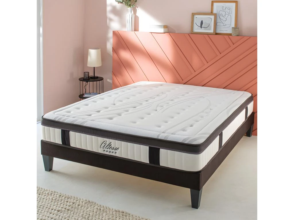 Matelas Altesse Mousse Haute Densité Accueil Mémoire De Forme Ferme - 26 Cm - 140 X 200 Cm 4 Matelas Altesse Mousse Haute Densité Accueil Mémoire De Forme Ferme - 26 Cm - 140 X 200 Cm – Image 2