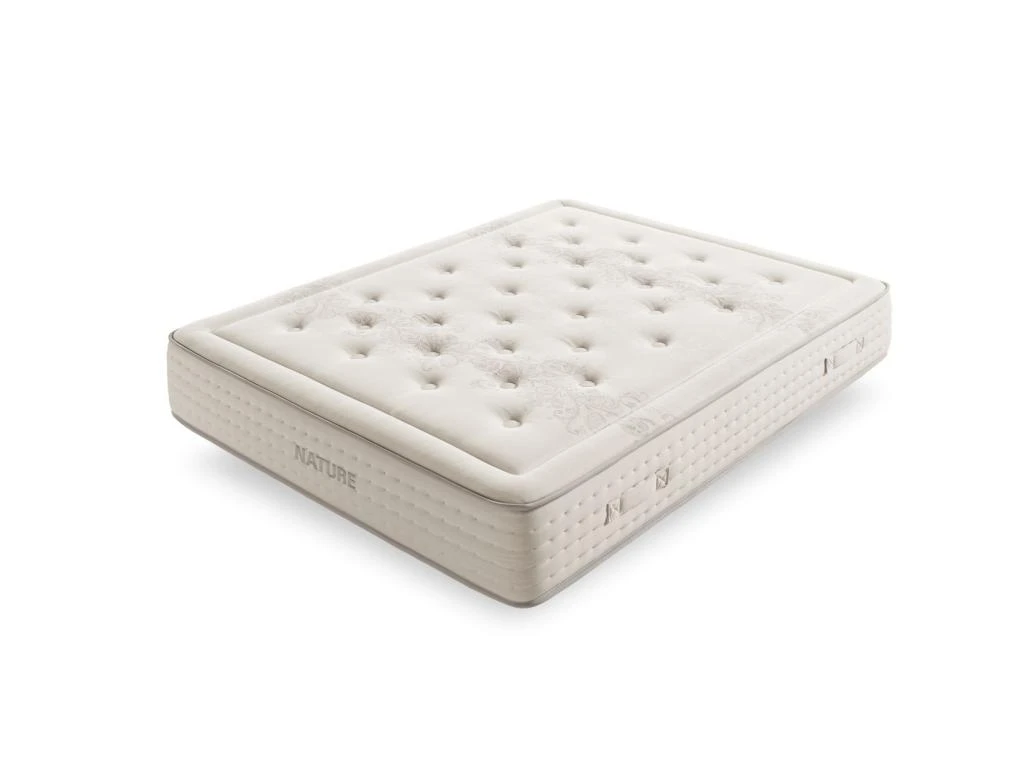 Matelas à Ressorts Ensachés Visco Fait Main VIP Nature 120x190 Hauteur 30 +/- 1 Cm - Fermeté Moyenne - Haute 3 Matelas à Ressorts Ensachés Visco Fait Main VIP Nature 120x190 Hauteur 30 +/- 1 Cm - Fermeté Moyenne - Haute