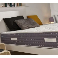 Matelas Visco Spring 120 X 190 Memory Nature Hauteur 30cm +/-2 Avec Visco Gel + Supersoft. -Sominova Soldes Boutique matelas 14625563