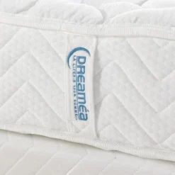 Matelas 140 X 190 Cm Ressorts Ensachés Et Mémoire De Forme ép.24cm - ILLUSION De DREAMEA -Sominova Soldes Boutique matelas 154546