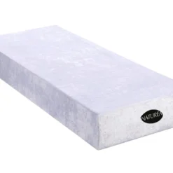 Matelas Naturel Mousse à Mémoire De Forme Et Bambou - PARURE De NATUREA - 90 X 200 Cm