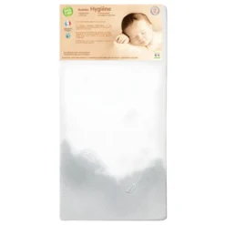 BABY CALIN - Matelas Hygiène Déhoussable 70x140cm Blanc -Sominova Soldes Boutique matelas 15779677