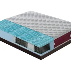 Matelas à Ressorts Ensachés Et Mousse Mémoire - 9 Zones Différentes 80x200 Cm -Sominova Soldes Boutique matelas 16718533