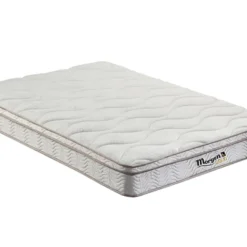 Matelas 160 X 200 Cm Ressorts 3 Zones Et Mémoire De Forme ép.20cm - WOLKENTANZ De MORGENGOLD