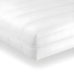 Matelas 90x200, Confort équilibré, ép.10cm - Matelas Respirant En Mousse Froide, Housse Lavable