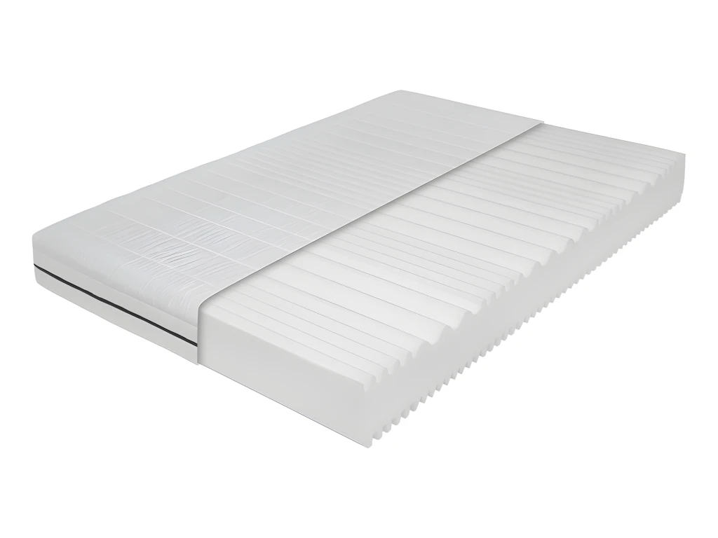 Matelas Ergonomique, 7 Zones, Matelas 80x200, 15cm, Respirant, 2 Degrés De Fermeté, Mousse Froide 6 Matelas Ergonomique, 7 Zones, Matelas 80x200, 15cm, Respirant, 2 Degrés De Fermeté, Mousse Froide – Image 4