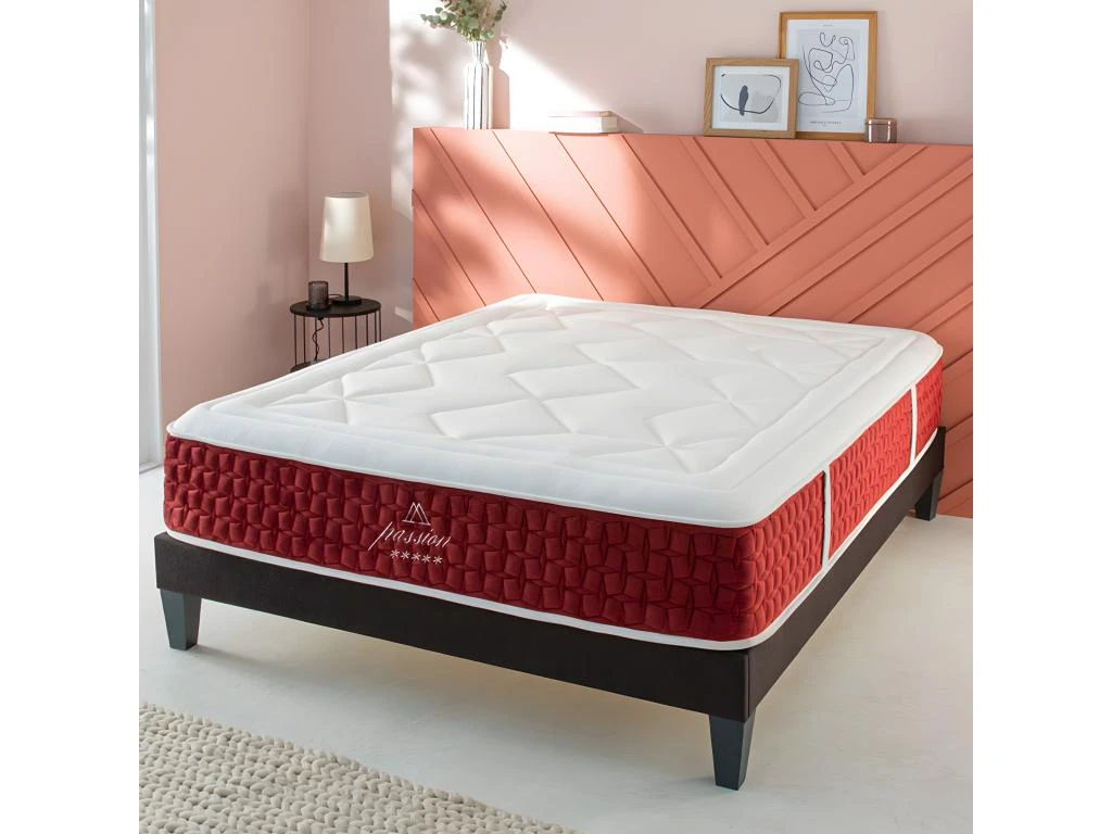 Matelas Passion Ressorts Ensachés Accueil Mémoire De Forme - 32cm - 140 X 200 Cm 4 Matelas Passion Ressorts Ensachés Accueil Mémoire De Forme - 32cm - 140 X 200 Cm – Image 2