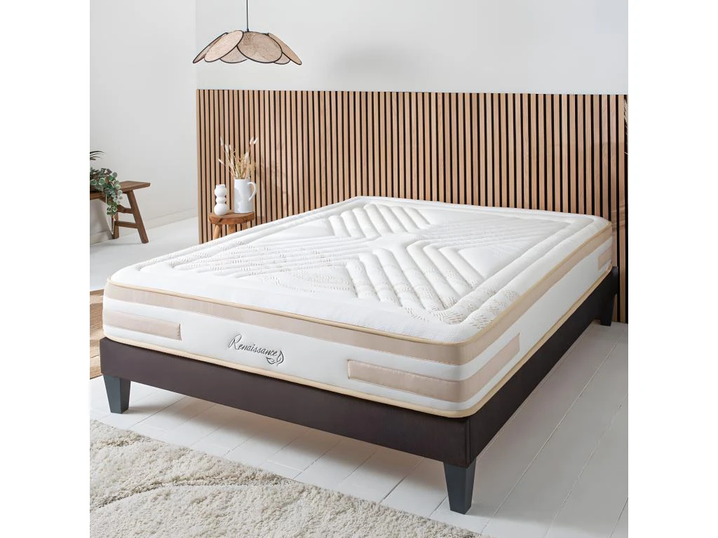 Matelas Renaissance Mousse Haute Densité Accueil Mémoire De Forme 24 Cm - 180 X 200 Cm 4 Matelas Renaissance Mousse Haute Densité Accueil Mémoire De Forme 24 Cm - 180 X 200 Cm – Image 2