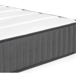 Matelas 160 X 200 Cm Ressorts Ensachés 7 Zones Et Mousse Haute Résilience ép.26cm - AUDACE De PALACIO -Sominova Soldes Boutique matelas 18090875