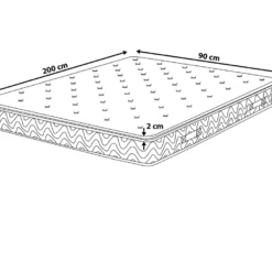 Matelas à Ressorts Ensachés équilibré 90 X 200 Cm JOY -Sominova Soldes Boutique matelas 18260963