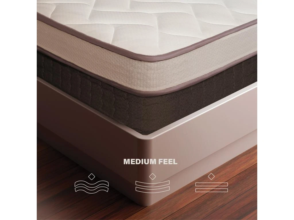 Matelas Double 150x190 Mémoire De Forme Hybride Mousse D'eau, Orthopédique Semi Rigide 5 Matelas Double 150x190 Mémoire De Forme Hybride Mousse D'eau, Orthopédique Semi Rigide – Image 3