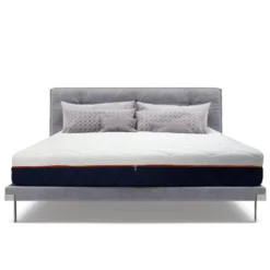 120 X 190 Matelas Double Waterfoam 100% Fabriqué En Italie | E Rgonomique Et Orthopédique | Haute Respirabilité Avec Le Système AirFoam | Déhoussable | Hypoallergénique, Antibactérien Et Anti-acarien