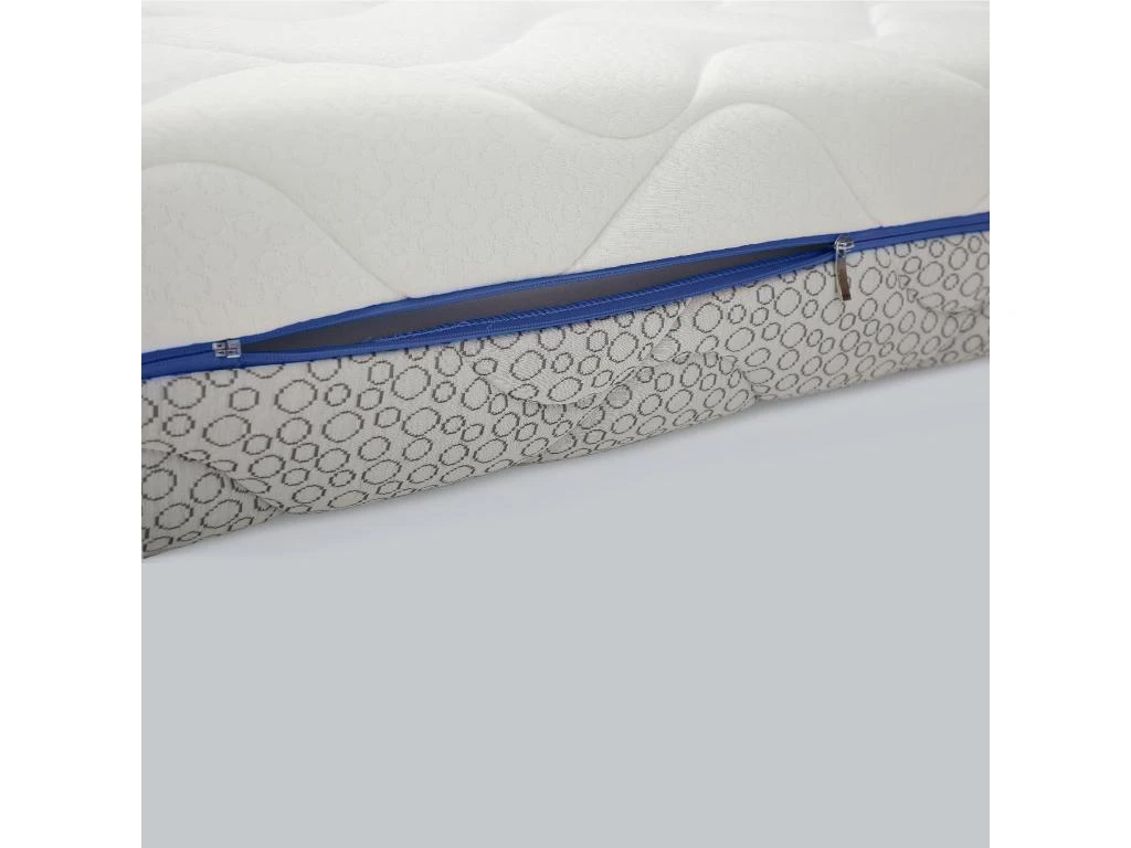 Matelas Simple 90 X 200 Waterfoam Hybrid | Support Solide | Ergonomique | Housse Extensible Régulatrice De Température | Déhoussable | Naturellement Hypoallergénique | Antibactérien Et Anti-acarien 5 Matelas Simple 90 X 200 Waterfoam Hybrid | Support Solide | Ergonomique | Housse Extensible Régulatrice De Température | Déhoussable | Naturellement Hypoallergénique | Antibactérien Et Anti-acarien – Image 3