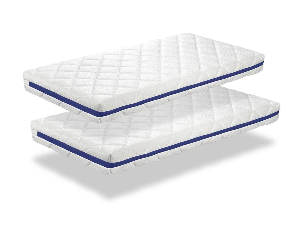 LOT X2 Matelas En Mousse Respirante 70X190 HERMES, Epaisseur 11 CM, Dehoussable, Ergonomique Et Adaptable 3 LOT X2 Matelas En Mousse Respirante 70X190 HERMES, Epaisseur 11 CM, Dehoussable, Ergonomique Et Adaptable