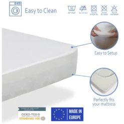 Pack Matelas 70X190 HERMES LIT ENFANT, Epaisseur 11 CM + 1 Oreiller à Memoire 70X35 + 1 Protege Matelas 70X190 -Sominova Soldes Boutique matelas 18852137