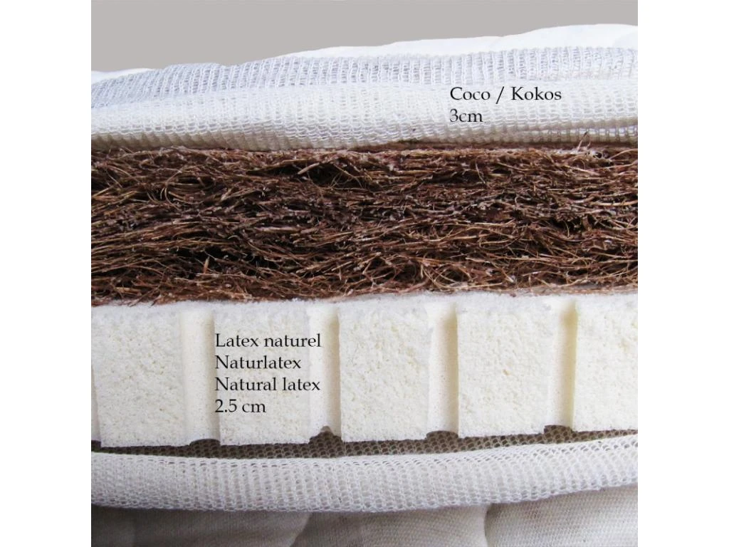 Matelas Bébé Latex Naturel 4 Matelas Bébé Latex Naturel – Image 2