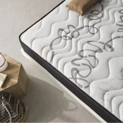 Matelas Ressorts Ensachés 25cm D'épaisseur + Oreillers, Accueil Viscolatex - 90x190 -Sominova Soldes Boutique matelas 19804679