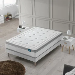 Matelas 140X190 Mousse, Accueil Mémoire Forme, Reversible, H25cm -Sominova Soldes Boutique matelas 19804859