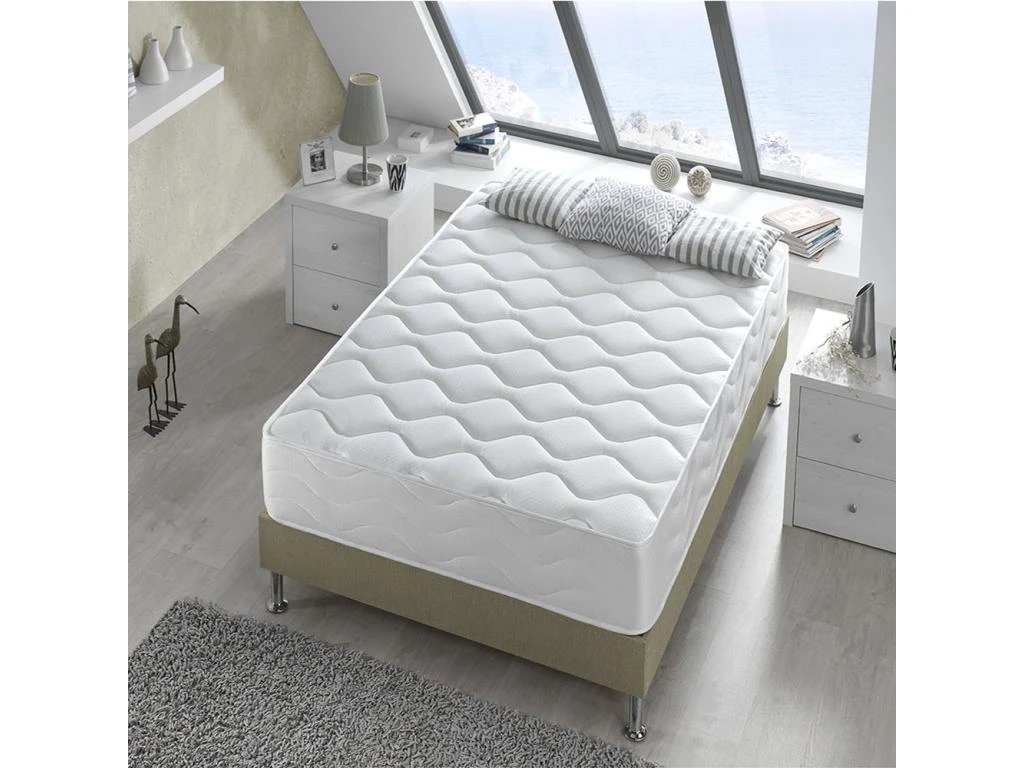 Matelas 160X200 Mousse, Accueil Mémoire Forme, Reversible, H25cm 4 Matelas 160X200 Mousse, Accueil Mémoire Forme, Reversible, H25cm – Image 2