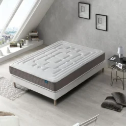 Matelas 180X200 Mousse, Accueil Mémoire Forme, Reversible, H22cm 11 Matelas 180X200 Mousse, Accueil Mémoire Forme, Reversible, H22cm -Sominova Soldes Boutique matelas 19804899