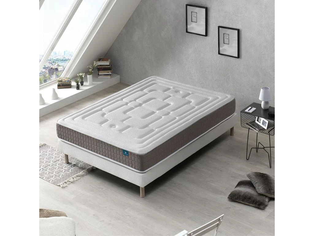 Matelas 160X200 Mousse, Accueil Mémoire Forme, Reversible, H22cm 7 Matelas 160X200 Mousse, Accueil Mémoire Forme, Reversible, H22cm – Image 5