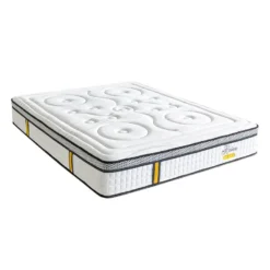 BELLECOUR LITERIE | Matelas REINA 2.0 140x200 Cm | Ressorts Ensachés | Soutien Ferme